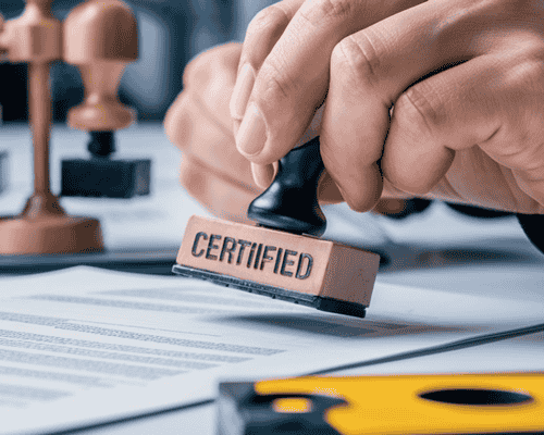 Renewal and Re-Certification of the ISO Certificate